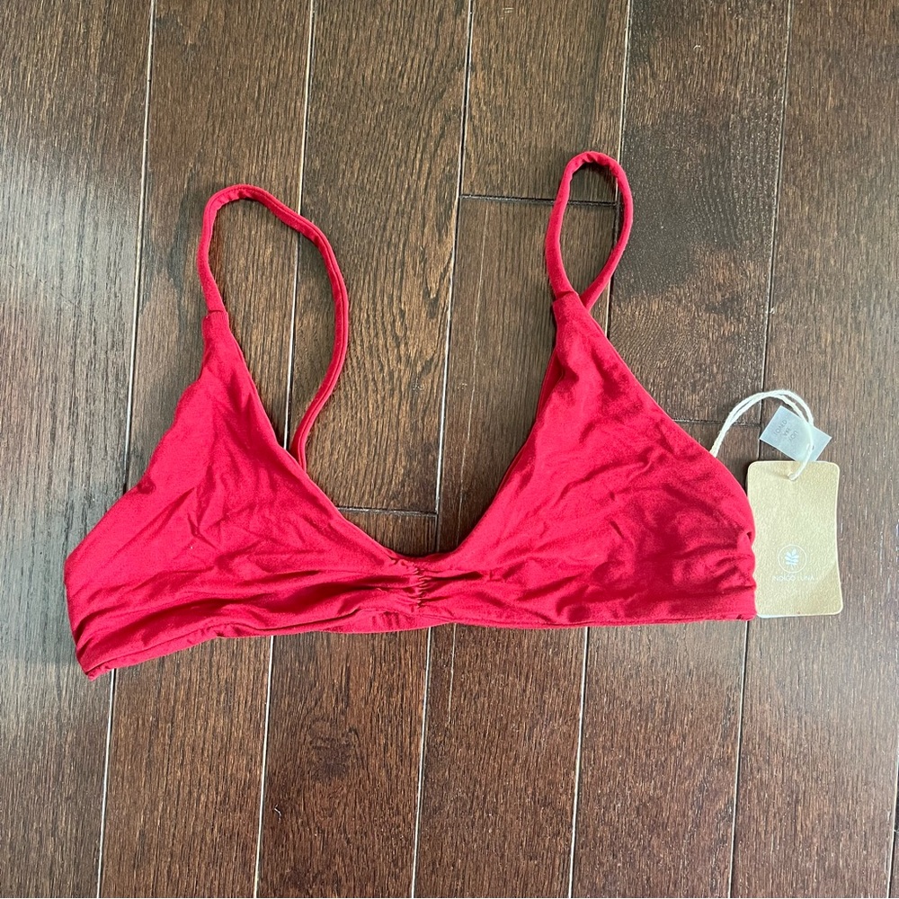 Indigo Luna Layla Bralette in Dark Rose